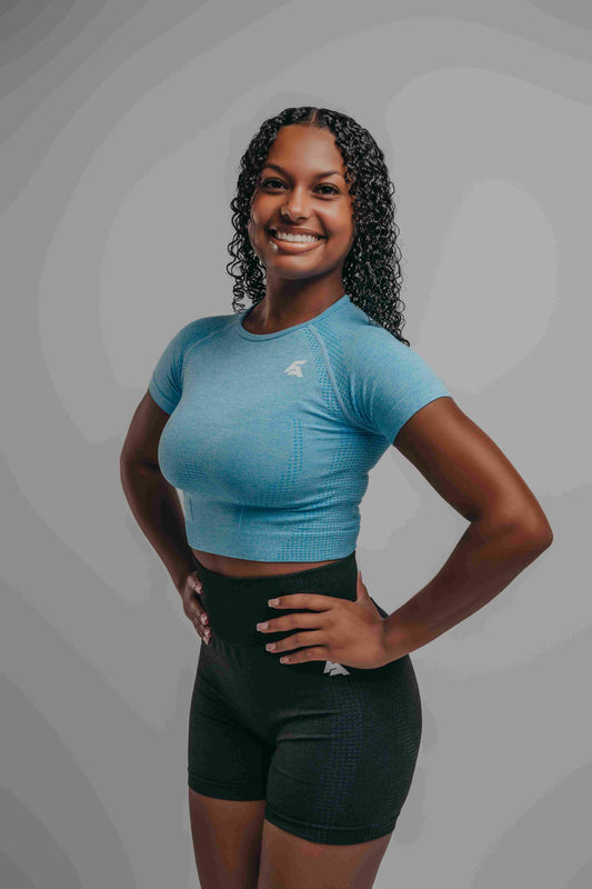 PureForm Cropped Short Sleeve