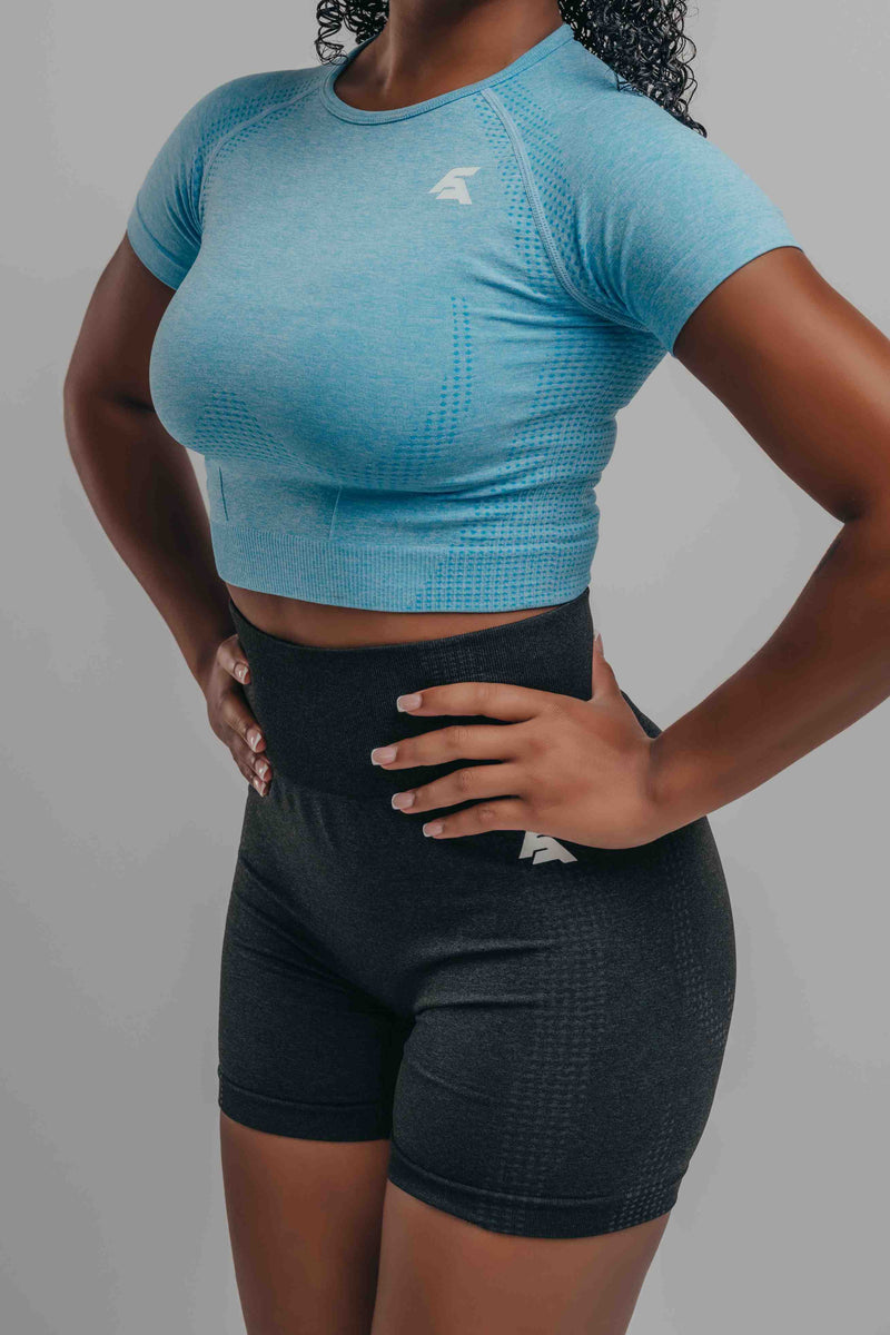 PureForm Cropped Short Sleeve