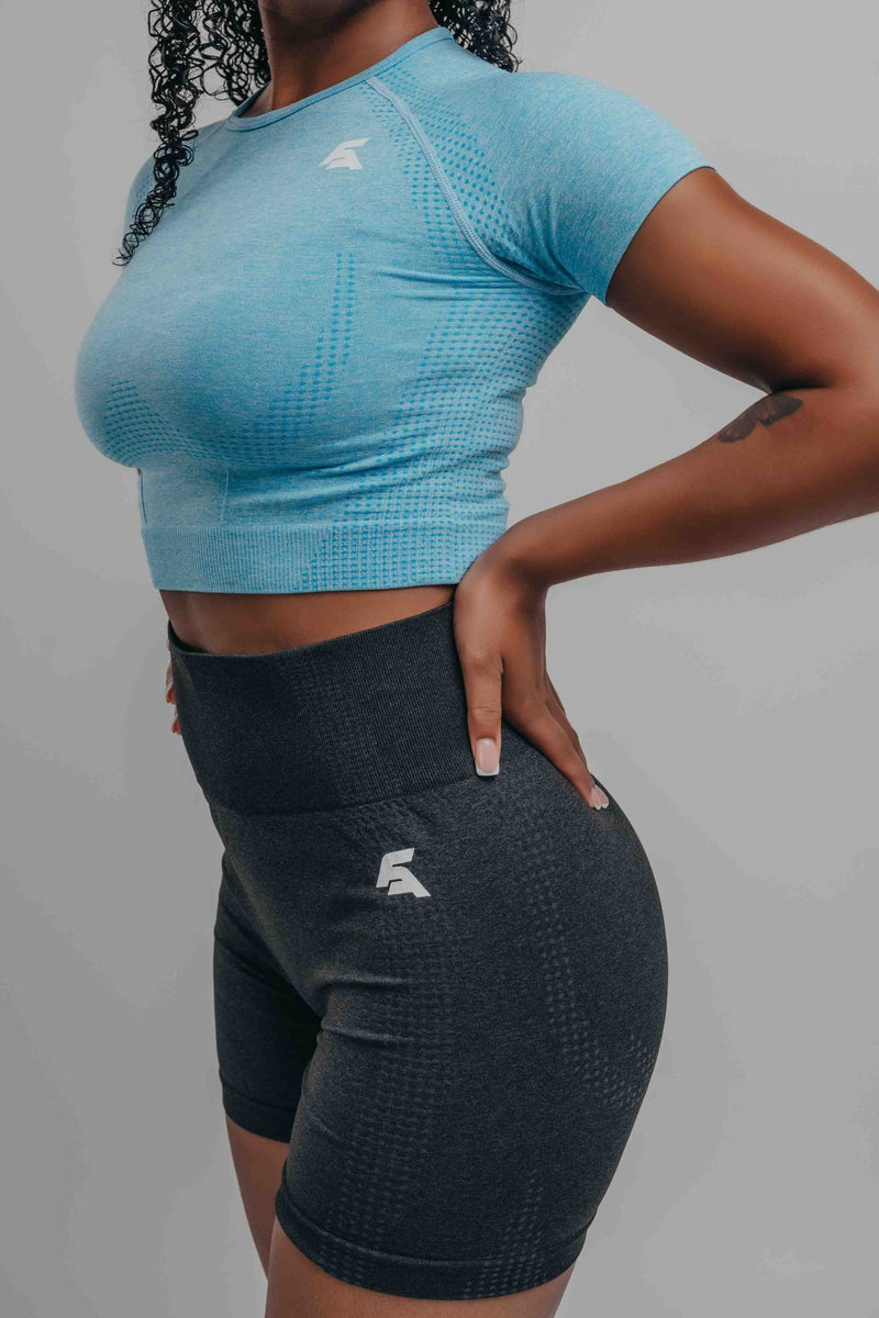 PureForm Cropped Short Sleeve