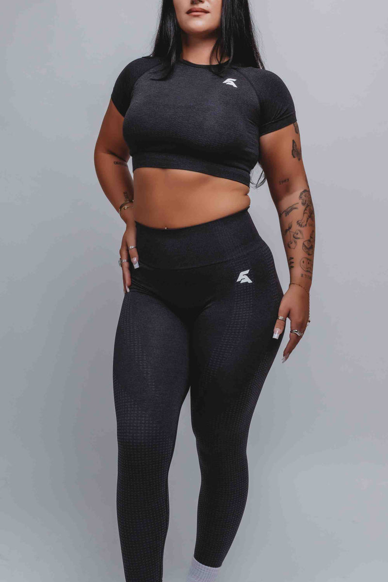 PureForm Cropped Short Sleeve